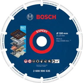 Bosch Professional EXPERT Diamond Metal Wheel Diamanttrennscheibe, 180x22.23mm, 1 Stück