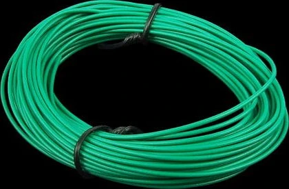 Aquatuning Kupferlitze isoliert 1x 0.14mm², 10m, grün
