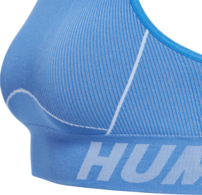 hummel Christel Sport-BH riviera/blue bell melange (Damen)