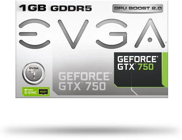 EVGA GeForce GTX 750, 1GB GDDR5, DVI, HDMI, DP