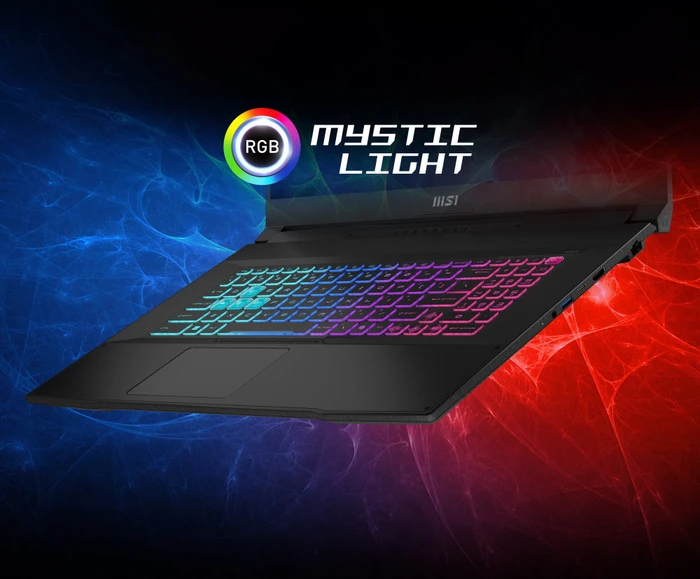 MSI Katana 17 B13UCRK-1426, Black, Core i5-13420H, 16GB RAM, 512GB SSD, GeForce RTX 3050, DE