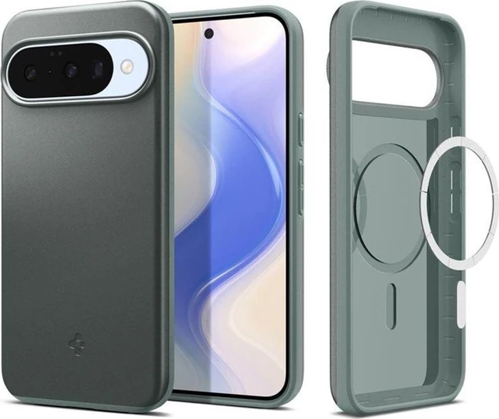 Spigen Thin Fit (MagFit) für Google Pixel 10/10 Pro Sage Green