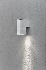 Konstsmide Monza 6.5cm Wandleuchte 1-flammig silber