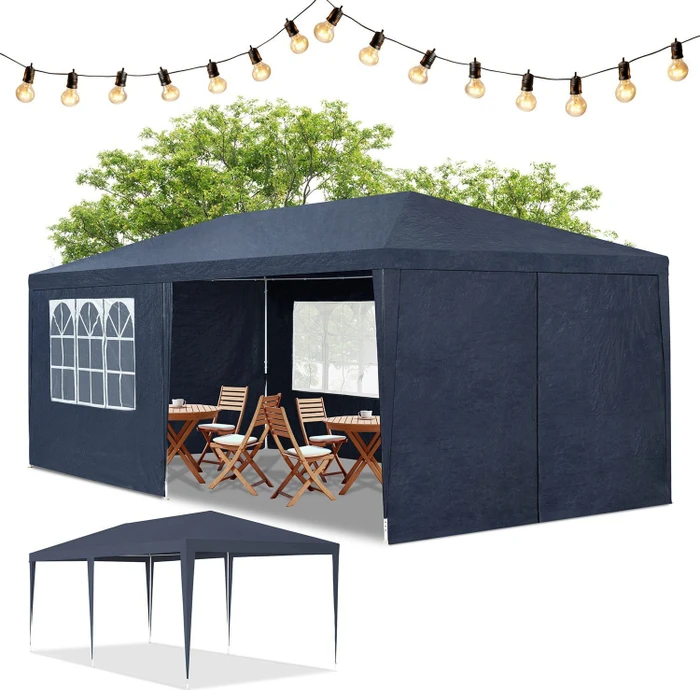 Juskys Partyzelt Pavillon 3x6m