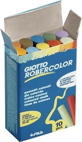 Fila Giotto Robercolor Tafelkreide Rund, sortiert, 10 Farben, 10er-Pack