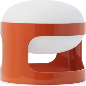 Kartell KD28 LED Tischleuchte orange