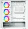 Modecom Volcano AQ400 ARGB White, Glasfenster Vorschaubild