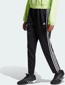 adidas Aeroready Train Essentials 3-Streifen Trainingshose lang schwarz/weiß (Damen)