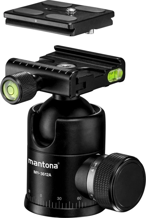 Mantona Onyx 12 Kugelkopf (M1-3612A)
