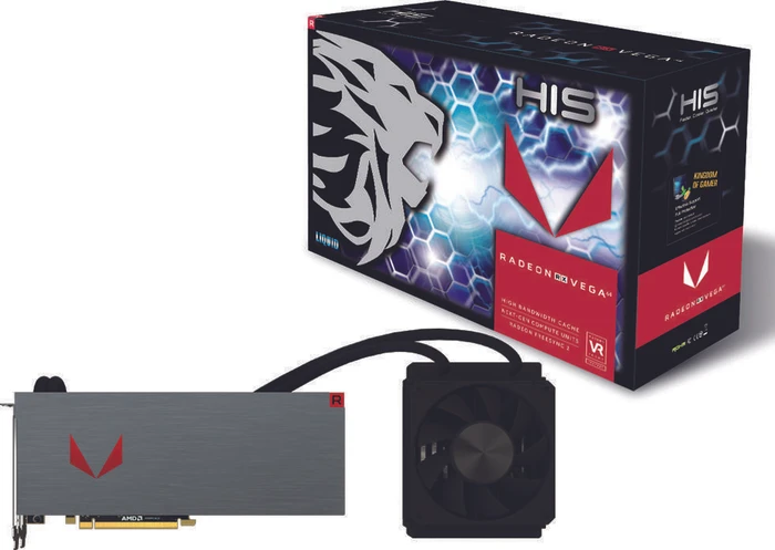 HIS Radeon RX Vega 64 Liquid Cooling, 8GB HBM2, HDMI, 3x DP