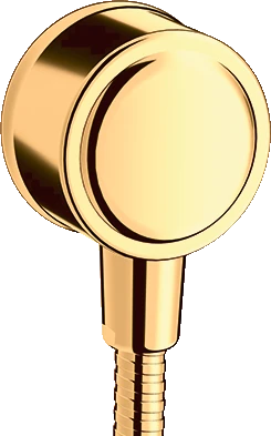 Hansgrohe Axor Montreux Wandanschluss mit Rückflussverhinderer polished goldoptik
