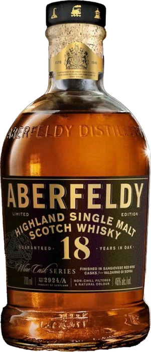 Aberfeldy Wine Cask Series Sangiovese Red Wine 18 Years Old 700ml