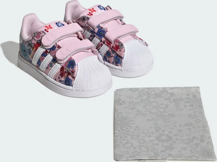 adidas Liberty London Superstar II Comfort Closure clear pink/cloud white/light pink (Junior)