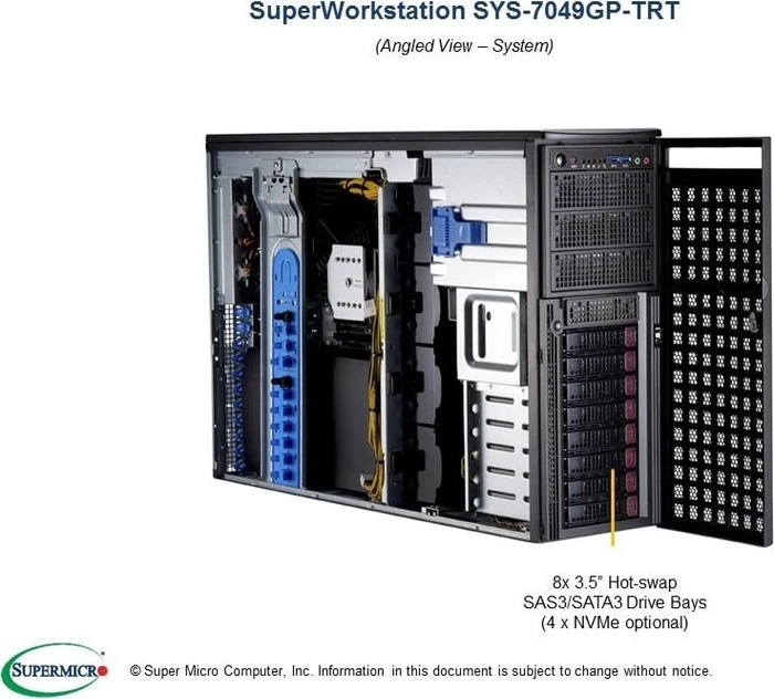 Supermicro GPU SuperWorkstation 7049GP-TRT