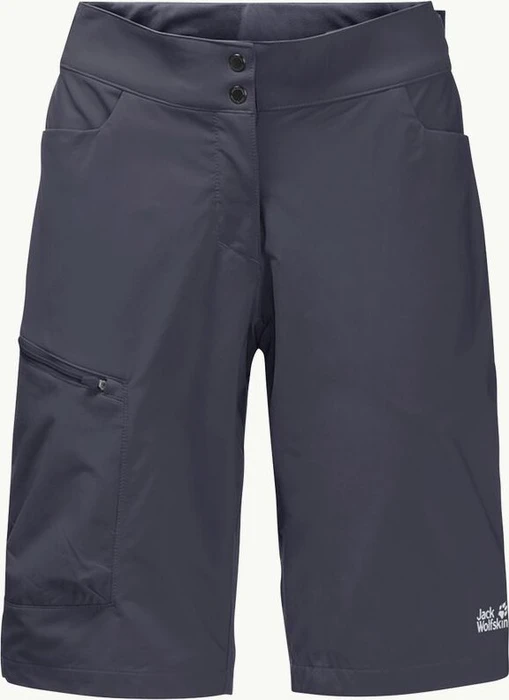 Jack Wolfskin Tourer Shorts Fahrradhose kurz graphite (Damen)