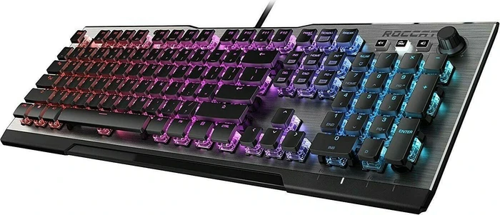 Roccat Vulcan 100 Aimo, grau, LEDs RGB, Titan Tactile, USB, US