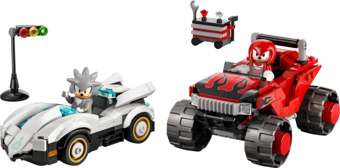LEGO Sonic the Hedgehog - Silvers Auto vs. Knuckles' Monstertruck