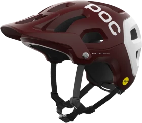 POC Tectal Race MIPS Helm garnet red/hydrogen white matt