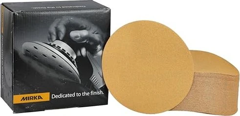 Mirka Gold PSA Schleifblatt K80, 150mm, 100 Stück