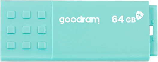 goodram UME3 CARE 64GB türkis, USB-A, USB 3.2 Gen 1×1