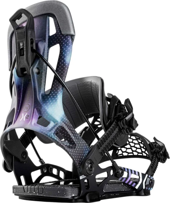 Nidecker Flow NX2 Hybrid Softbindung spaceblack (Modell 2024/2025)