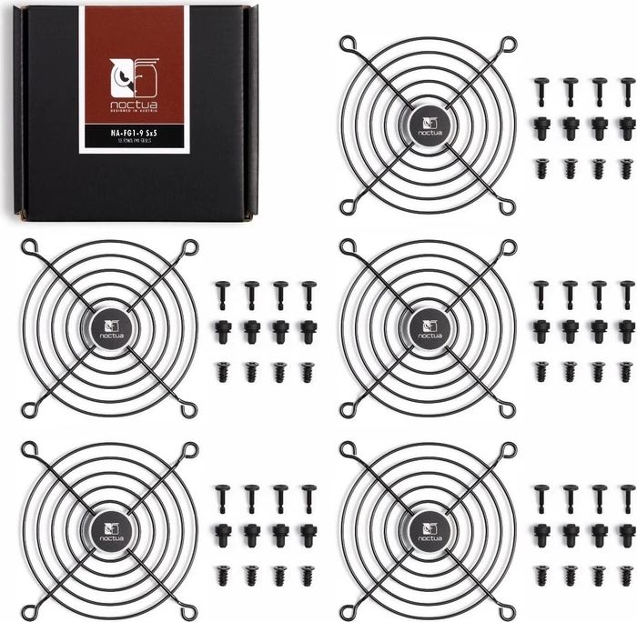 Noctua NA-FG1-9 Lüftergitter, 92mm, 5er-Pack