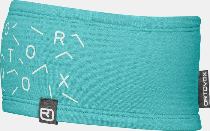 Ortovox Fleece Light Grid Stirnband ice waterfall