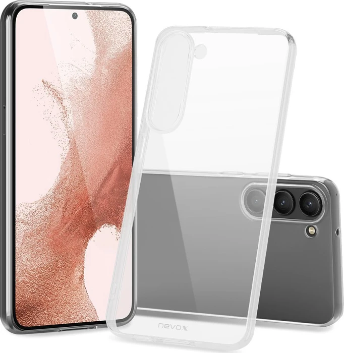 Nevox StyleShell Flex für Samsung Galaxy S23+ transparent