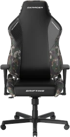DXRacer Drifting Series 2023 L Kunstleder Gamingstuhl, schwarz/camouflage