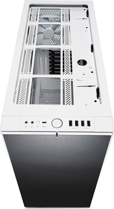 Fractal Design Define S2 White, Glasfenster, schallgedämmt