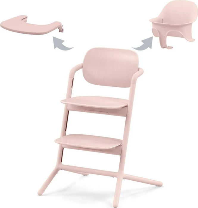 Cybex Lemo 3in1 Hochstuhl pearl pink