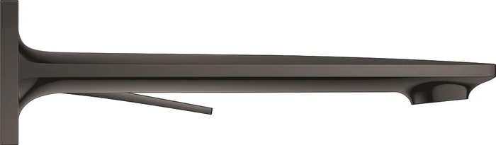 Grohe Allure 2-Loch-Waschtischbatterie hard graphite