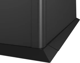 Biohort Mähkante 164x66.4x6.3cm für Hochbeet dunkelgrau-metallic