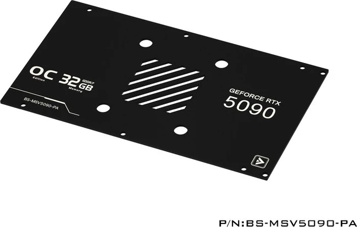 Barrow NVIDIA RTX 5090 LRC 2.0 Full Coverage GPU Water Block, MSI Ventus 5090, BS-MSV5090-PA, schwarz