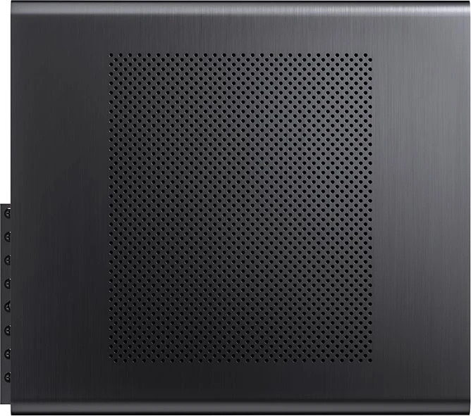 Jonsbo N5 Black, schwarz/braun