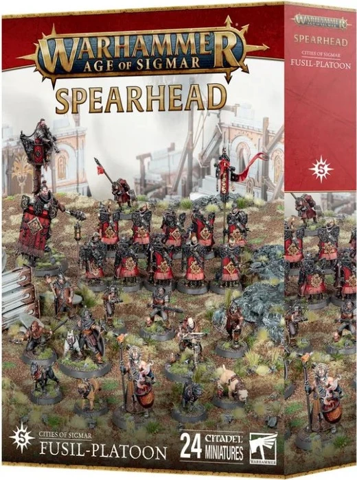 Games Workshop Warhammer Age of Sigmar - Cities of Sigmar - Spearhead Fusil-Platoon