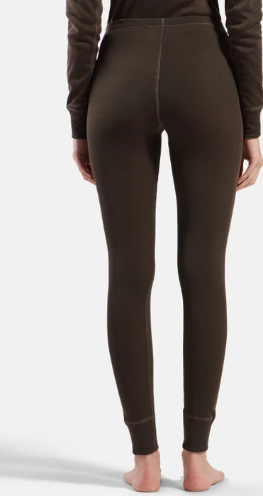 Odlo Active Warm Baselayer Tights Hose lang brown granite (Damen)