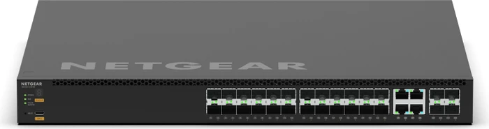 Netgear AVoIP M4350 Rackmount 2.5G Managed Switch, 24x SFP, 4x RJ-45/SFP+