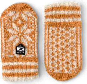 Hestra Nordic Mitt Handschuhe mustard/offwhite (Junior)