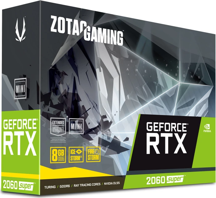 Zotac Gaming GeForce RTX 2060 SUPER Mini, 8GB GDDR6, HDMI, 3x DP