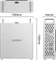 Orico MS10, Gehäuse für Mac mini M4 Vorschaubild