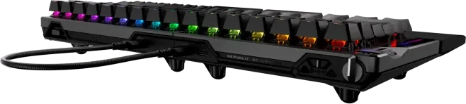 ASUS ROG Falcata, schwarz, ROG HFX V2 Magnetic, USB/Bluetooth, FR
