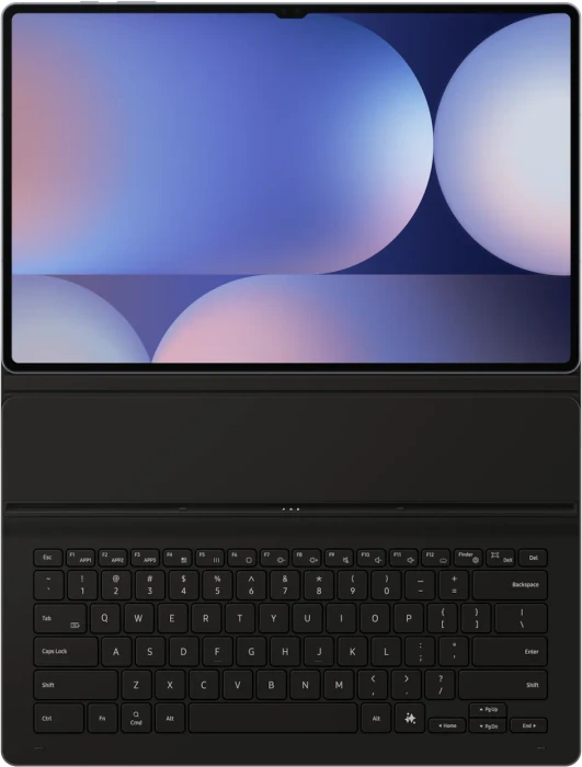 Samsung EF-DX920 Book Cover Keyboard Slim mit AI-Taste für Galaxy Tab S9 Ultra / Tab S10 Ultra, schwarz, DE