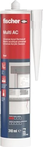 fischer DA Acryldichtstoff weiß, 310ml