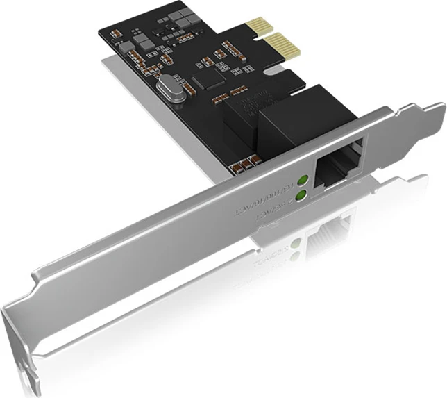 RaidSonic Icy Box IB-LAN300-PCI LAN-Adapter, RJ-45, PCIe 2.1 x1
