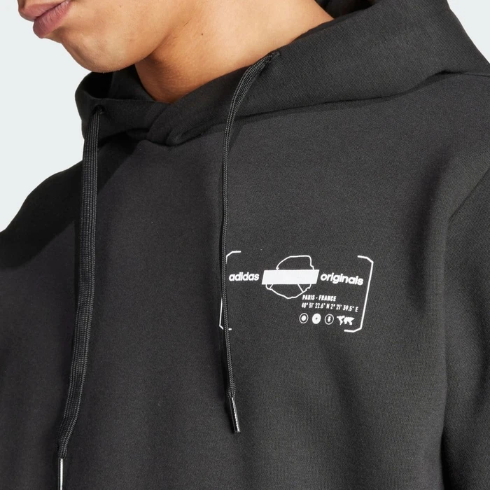 adidas Paris Graphic Hoodie schwarz (Herren)