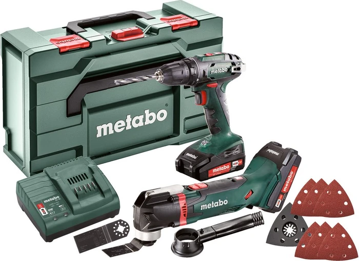 Metabo Combo Set 2.6.1 Akku-Maschinenset inkl. Koffer + 2 Akkus 2.0Ah