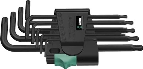 Wera 967 PKL/9 Torx Winkelschlüsselsatz, 9-tlg.