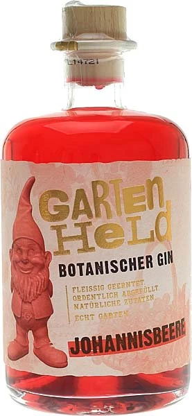 Gartenheld Botanischer Gin Johannisbeere 500ml