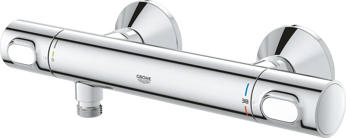 Grohe Precision Flow Thermostat-Brausearmatur chrom